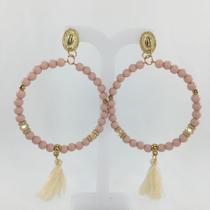 Par de brincos rosa