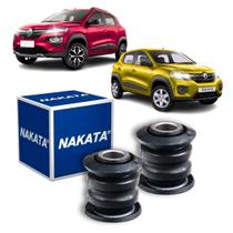 Par De Bucha Bandeja Suspensão Dianteiro Renault Kwid Nakata