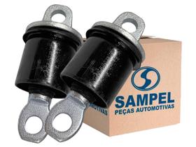 Par de Buchas do Eixo da Suspensão Traseiro Onix Prisma 2013/2019 Cobalt Spin Sonic SAMPEL