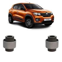 Par De Buchas Maior Bandeja Dianteira Renault Kwid 2017 /...