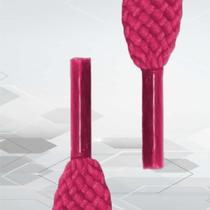 Par De Cadarço Achatado Para PINK Tênis E Sapatos 1,20m Rosa Par De Cadarço Achatado Para PINK Tênis E Sapatos 1,20m Rosa