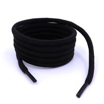 Par de Cadarço Grande Redondo 5 mm Cor Preto 2,20 m Unissex Par de Cadarço Grande Redondo 5 mm Cor Preto 2,20 m Unissex