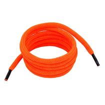 Par de Cadarço Redondo 5 mm Laranja 1,50 Básico Tênis Verão