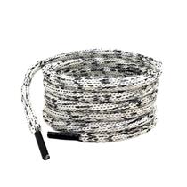 Par de Cadarço Redondo 5 mm Mescla Sujo 120Cm Tenis Sapato Par de Cadarço Redondo 5 mm Mescla Sujo 120Cm Tenis Sapato
