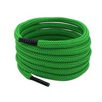 Par de Cadarço Redondo 5 mm Verde 120Cm Amarrar Tenis Sapato