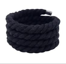 Par De Cadarços Branco Corda Trançado Grosso Skate Unissex Lançamento Para Tenis Par De Cadarços Branco Corda Trançado Grosso Skate Unissex Lançamento Para Tenis