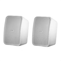 Par de Caixas de Som Outdoor Trafo Frahm Passiva 140W RMS HS 6 Polegadas 8 Para Parede Branca 32053