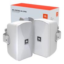 Par de Caixas JBL Control SA-5 PRO Passiva Branca - 80 Watts RMS