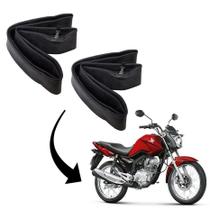 Par de Câmaras Ar Aro 18 Cg 125 150 160 Ybr Yes 90 90 18 Mg18