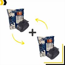 Par de Câmaras de Ar Para Moto Gulfair MJ17 TR4 Standard 400-460-17 Traseiro e MJ19 90/90-19 / 110/90-19 Dianteiro Par de Câmaras de Ar Para Moto Gulfair MJ17 TR4 Standard 400-460-17 Traseiro e MJ19 90/90-19 / 110/90-19 Dianteiro