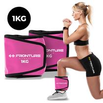 Par de Caneleira Peso 1Kg ROSA Treino pernas Treinar em Casa Academia Tornozeleira Fitness Funcional Par de Caneleira Peso 1Kg ROSA Treino pernas Treinar em Casa Academia Tornozeleira Fitness Funcional