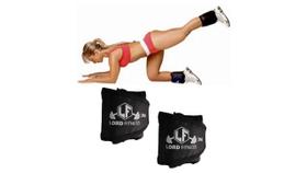 Par de Caneleira Tornozeleira 2KG Profissional Peso Perna Treino Academia exercício funcional MOB LORD FITNESS