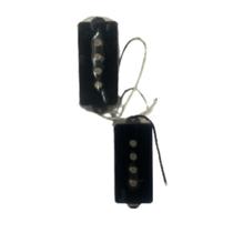 Par de Captadores Passivos para Contra-Baixo Precision Preto XXX Par de Captadores Passivos para Contra-Baixo Precision Preto XXX