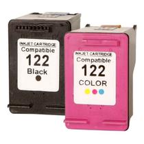 Par De Cartucho De Tinta 122 Preto + Color 2050 3050 1000