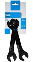 Par de Chave P/ Cone 13/14mm e 15/16 mm Bike Shimano Cubo Par de Chave P/ Cone 13/14mm e 15/16 mm Bike Shimano Cubo