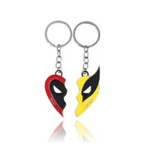 Par de Chaveiros Deadpool & Wolverine - Melhores Amigos Par de Chaveiros Deadpool & Wolverine - Melhores Amigos