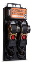 Par De Cinta Catraca Automática Fita Retrátil 800 Kg 2 Fitas Cor Preto Par De Cinta Catraca Automática Fita Retrátil 800 Kg 2 Fitas Cor Preto
