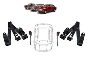 Par de Cintos de Segurança 3 pontos Belina+ Par de Fechos