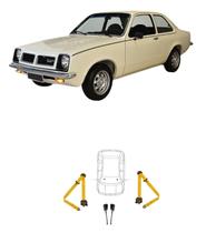 Par de Cintos de Segurança 3 pontos Chevette+ Par de Fechos