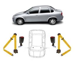 Par de Cintos de Segurança 3 pontos classic+ Par de Fechos