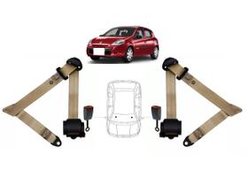 Par de Cintos de Segurança 3 pontos Clio + Par de Fechos