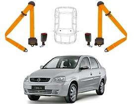 Par de Cintos de Segurança 3 pontos Corsa+ Par de Fechos