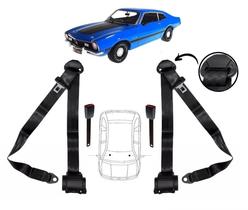 Par de Cintos de Segurança 3 pontos Maverick+ Par de Fechos