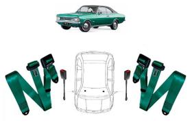 Par de Cintos de Segurança 3 pontos Opala+ Par de Fechos