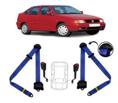 Par de Cintos de Segurança 3 pontos Polo + Par de Fechos