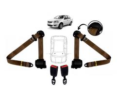 Par de Cintos de Segurança 3 pontos Siena+ Par de Fechos