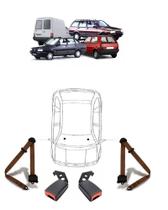 Par de Cintos de Segurança 3 pontos Uno+ Par de Fechos