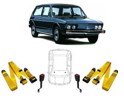 Par de Cintos de Segurança 3 pontos Variant + Par de Fechos