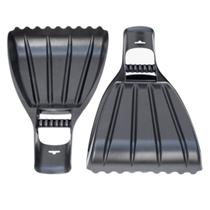 Par de coletor para folhas grama 2 em 1 manual jardim paraboni