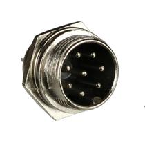 Par de conector circular gx16 mike - 8 vias Par de conector circular gx16 mike - 8 vias