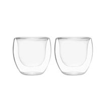 Par De Copos Para Café Parede Dupla Sem Alça Mimo Style Par De Copos Para Café Parede Dupla Sem Alça Mimo Style