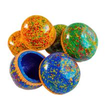 Par de coquinhos de cabaça Par de coquinhos de cabaça