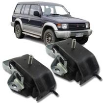 Par de coxim do motor direito e esquerdo pajero gls b 3.5 v6 1992 1993 1994 1995 1996 1997 1998 1999 2000 - GPEXPERT PARTS