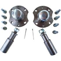 par de cubo de roda e ponta de eixo para Carretinha reboque tubo 50x50 espessura de 4.75mm par de cubo de roda e ponta de eixo para Carretinha reboque tubo 50x50 espessura de 4.75mm