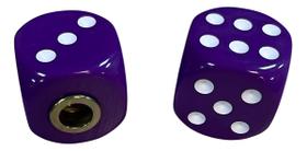 Par de dados borboleta para bateria roxo liverpool 11872
