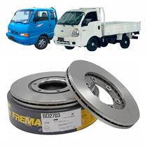 Par de Disco de Freio Dianteira Fremax para Kia Bongo 1993 até 2012 - Cod. BD2703 Par de Disco de Freio Dianteira Fremax para Kia Bongo 1993 até 2012 - Cod. BD2703