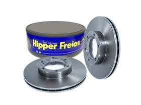 Par De Disco Freio Belina 79 a 91 Del Rey 83 a 91 Pampa 83 a 97 Ventilado HIPPER FREIOS HF12