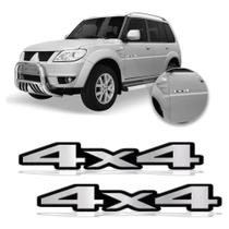 Par de Emblema faixa lateral 4x4 tr4