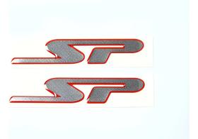 Par de Emblemas Adesivos Resinados Fiat Stilo SP Par de Emblemas Adesivos Resinados Fiat Stilo SP