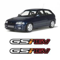 Par De Emblemas Gsi 16v Astra Corsa Adesivo Cromado Resinado Par De Emblemas Gsi 16v Astra Corsa Adesivo Cromado Resinado