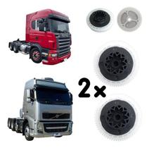 Par De Engrenagem Reparo Do Motor Maquina De Vidro Scania S124 E Volvo Fh Nh