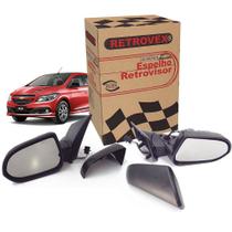 Par De Espelho Retrovisor Eletrico Retrovex Onix prisma Kit825