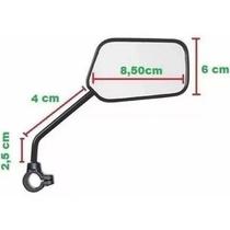 PAR de Espelho Retrovisor Retangular Bike Bicicleta