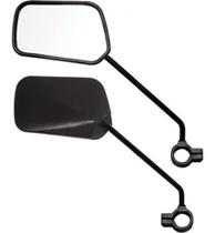 PAR de Espelho Retrovisor Retangular Bike Bicicleta