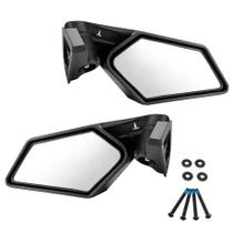 Par de Espelho Retrovisor Universal Ajustável para Can-Am Maverick X3 UTV Lorben GT6093