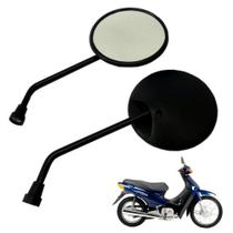 Par de Espelhos Retrovisores Modelo Original para Honda Biz 100